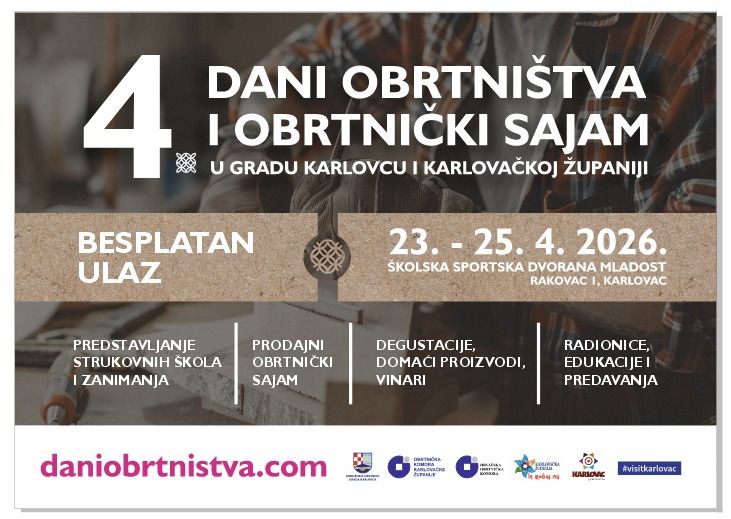 4. DANI OBRTNIŠTVA I OBRTNIČKI SAJAM 